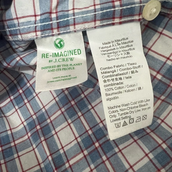 Jcrew Plaid Button Down - Picture 4 of 4